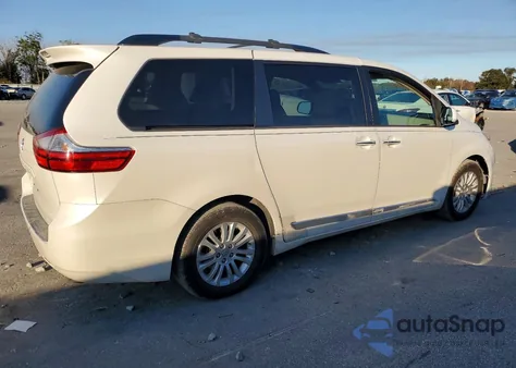 2015 Toyota Sienna Xle из США, поврежденный, VIN 5TDYK3DC4FS533364